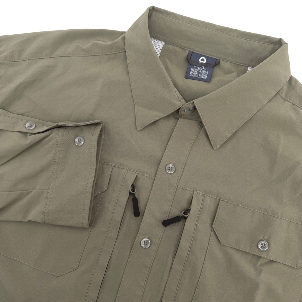Little Donkey Andy Shirt Mens 3XL Green Vented Hiking Fishing Pockets Utility